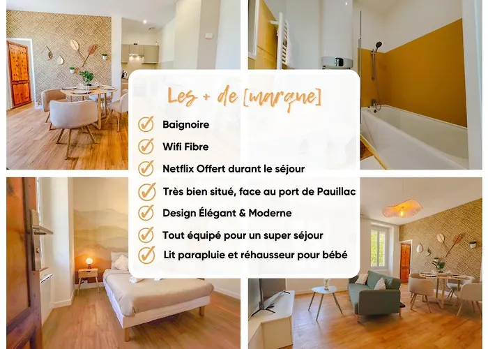 شقة Cote Confort 2pieces Face A La Gironde باويلاك